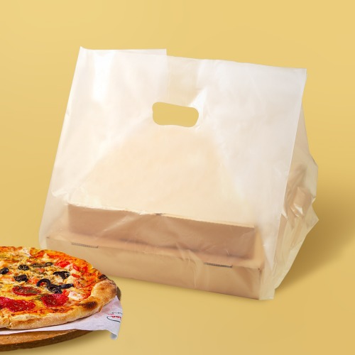소량_비닐쇼핑백 SH 링형 피자용 10-1 소